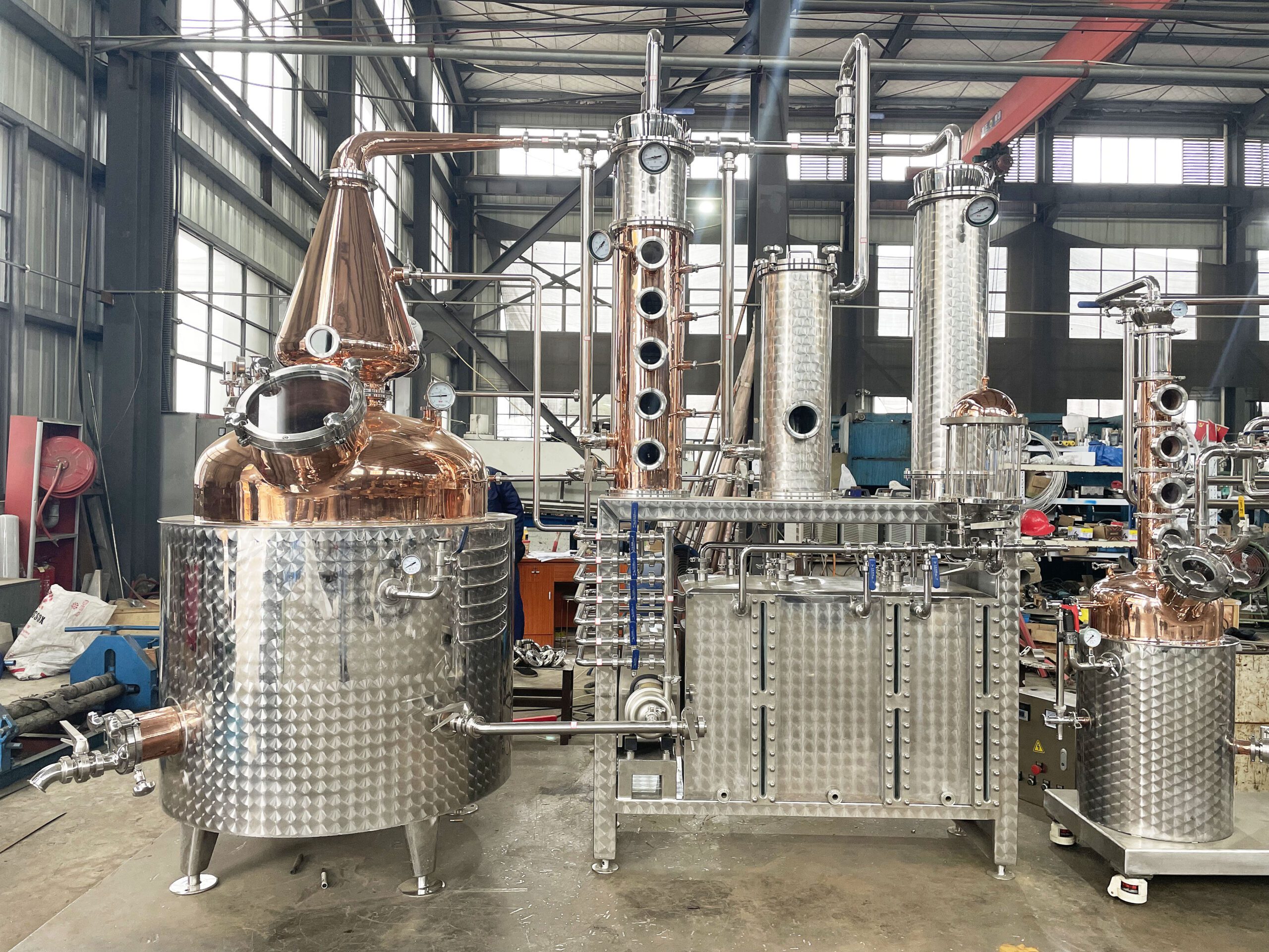 Used 800L distillery equipment
