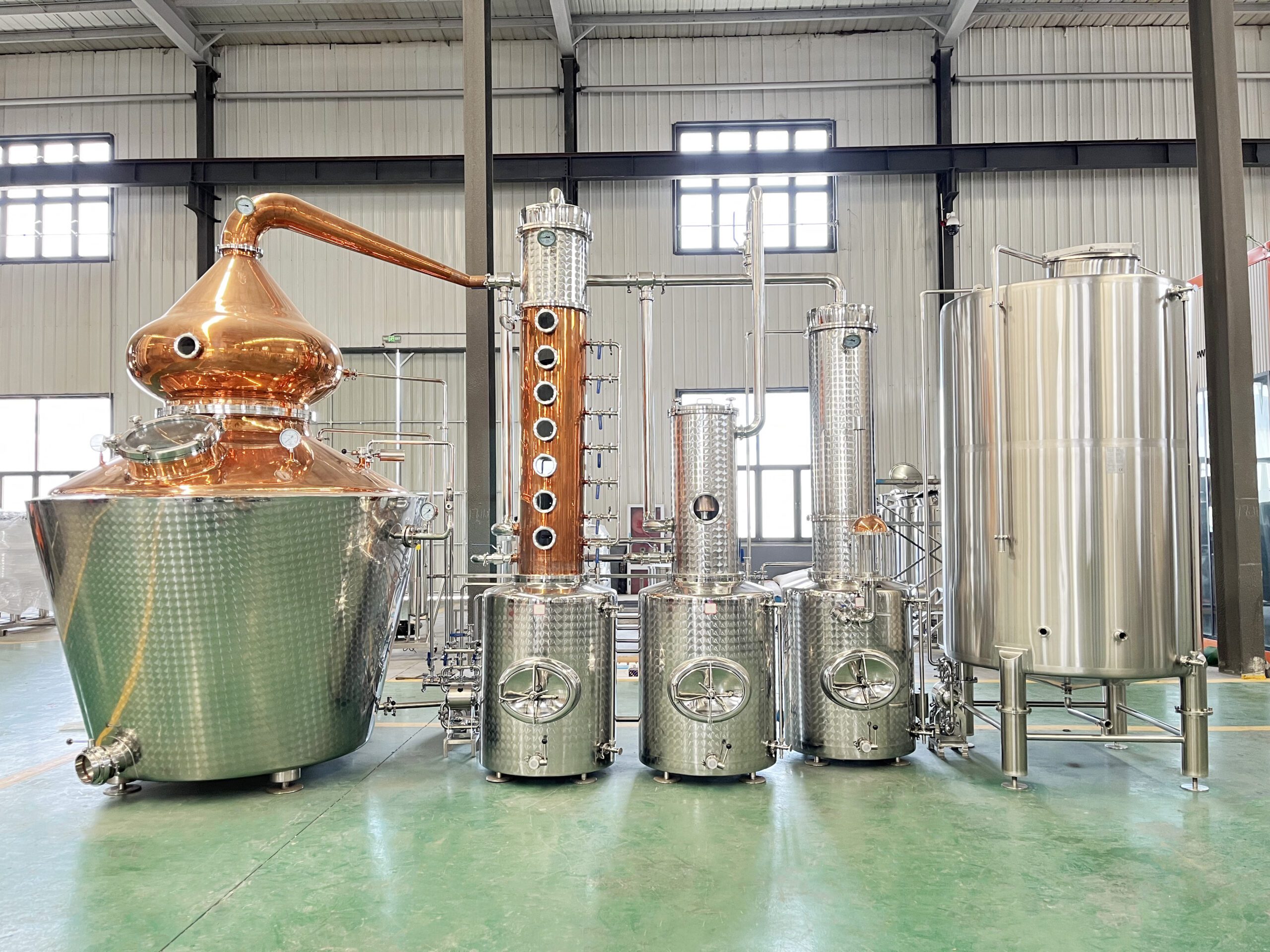 used 5000L distillery equipment