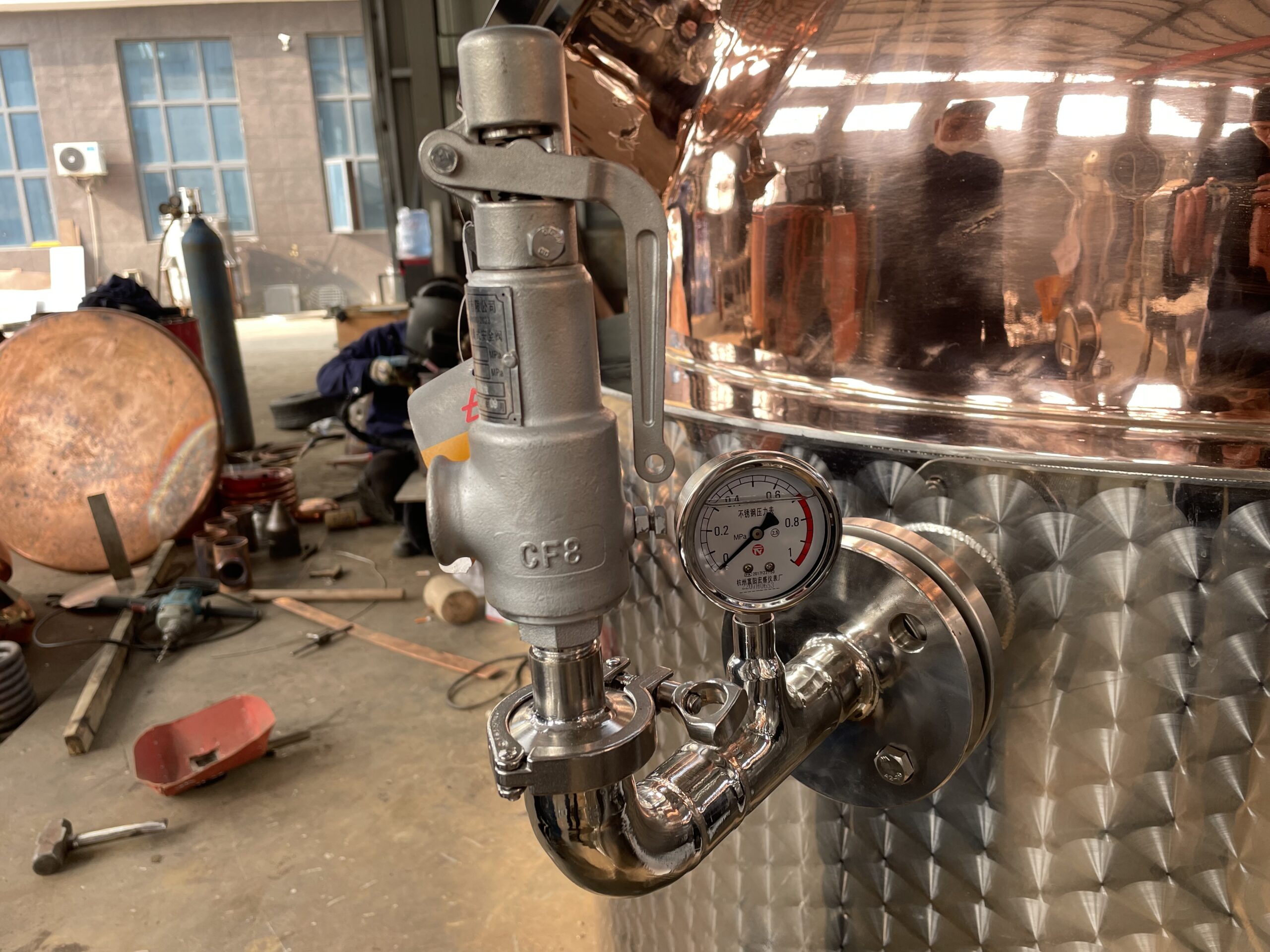 Used 1000L distillery equipment
