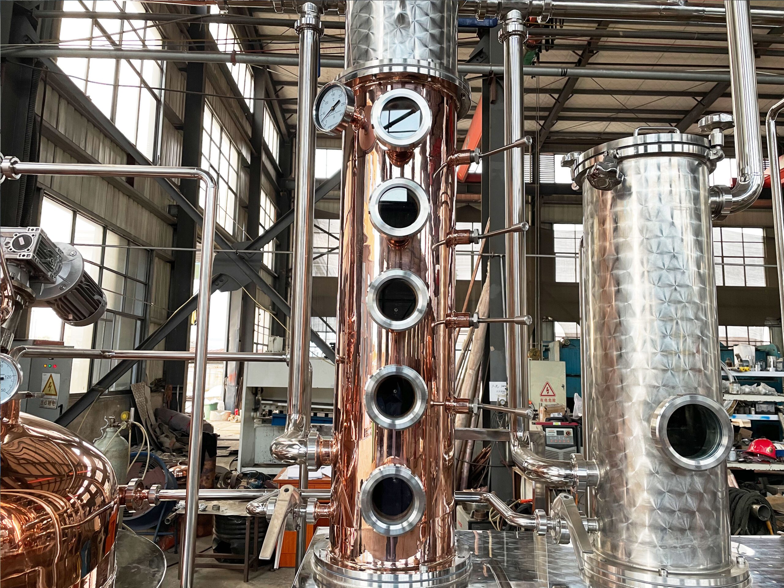 Used 800L distillery equipment