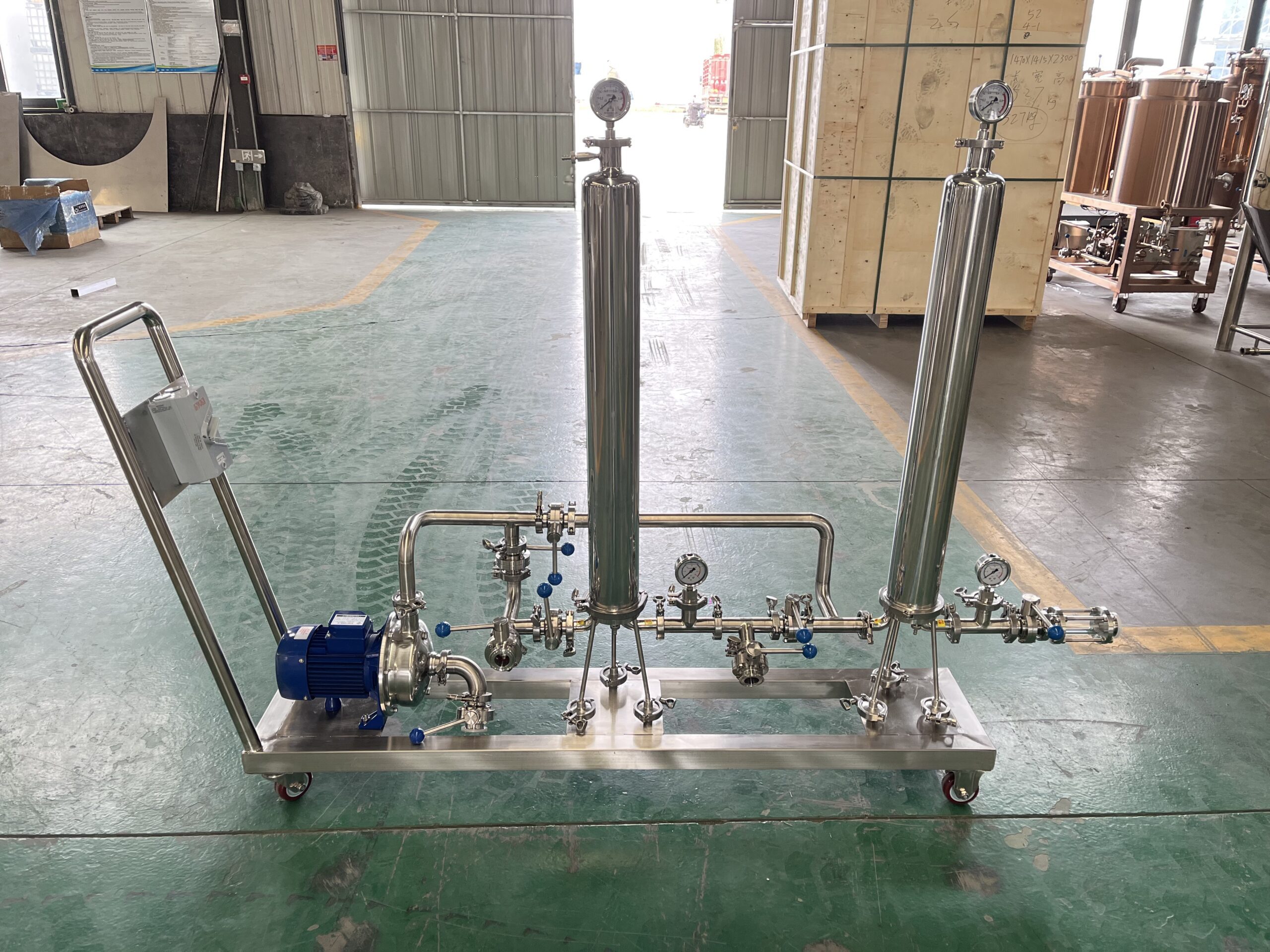 Used Membrane Filtration Machine