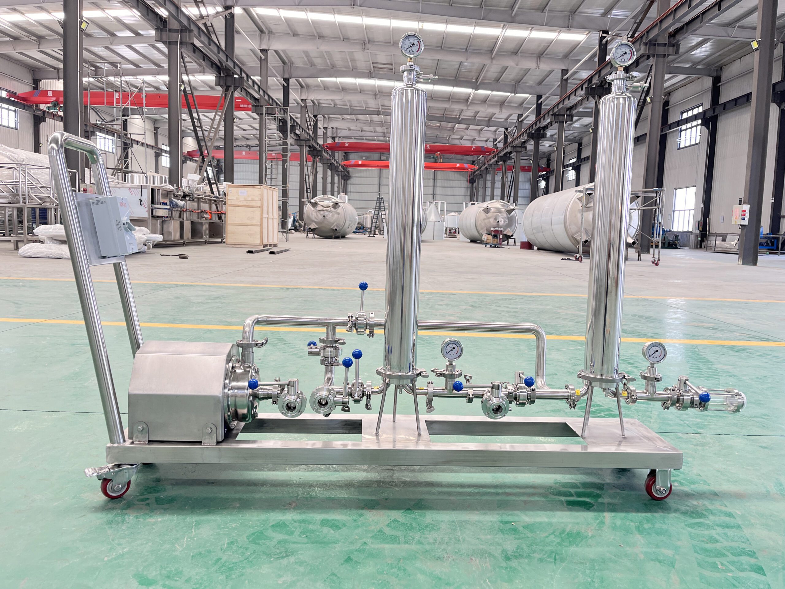 Used Diatomaceous Earth Filter