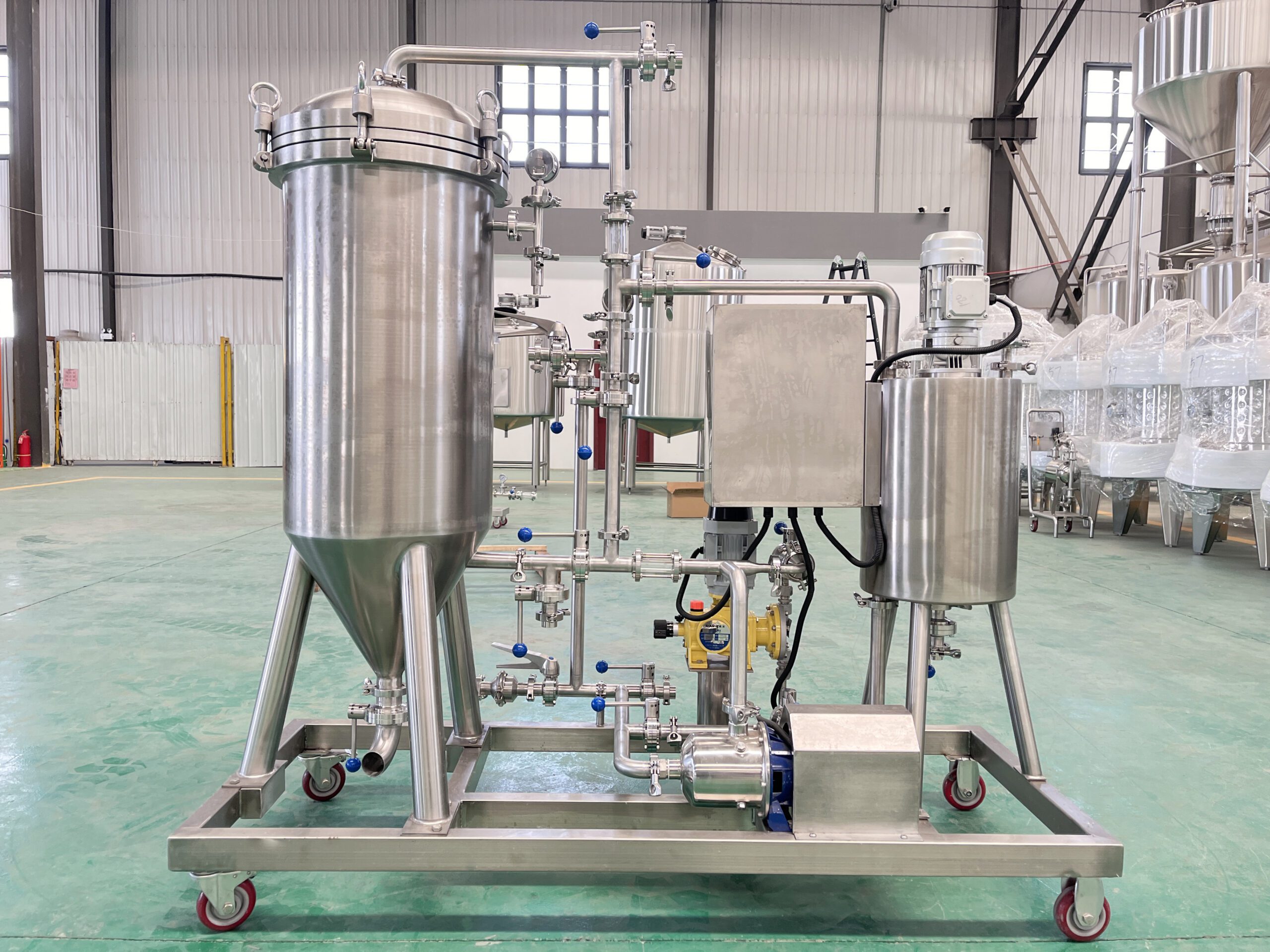 Used Diatomaceous Earth Filter