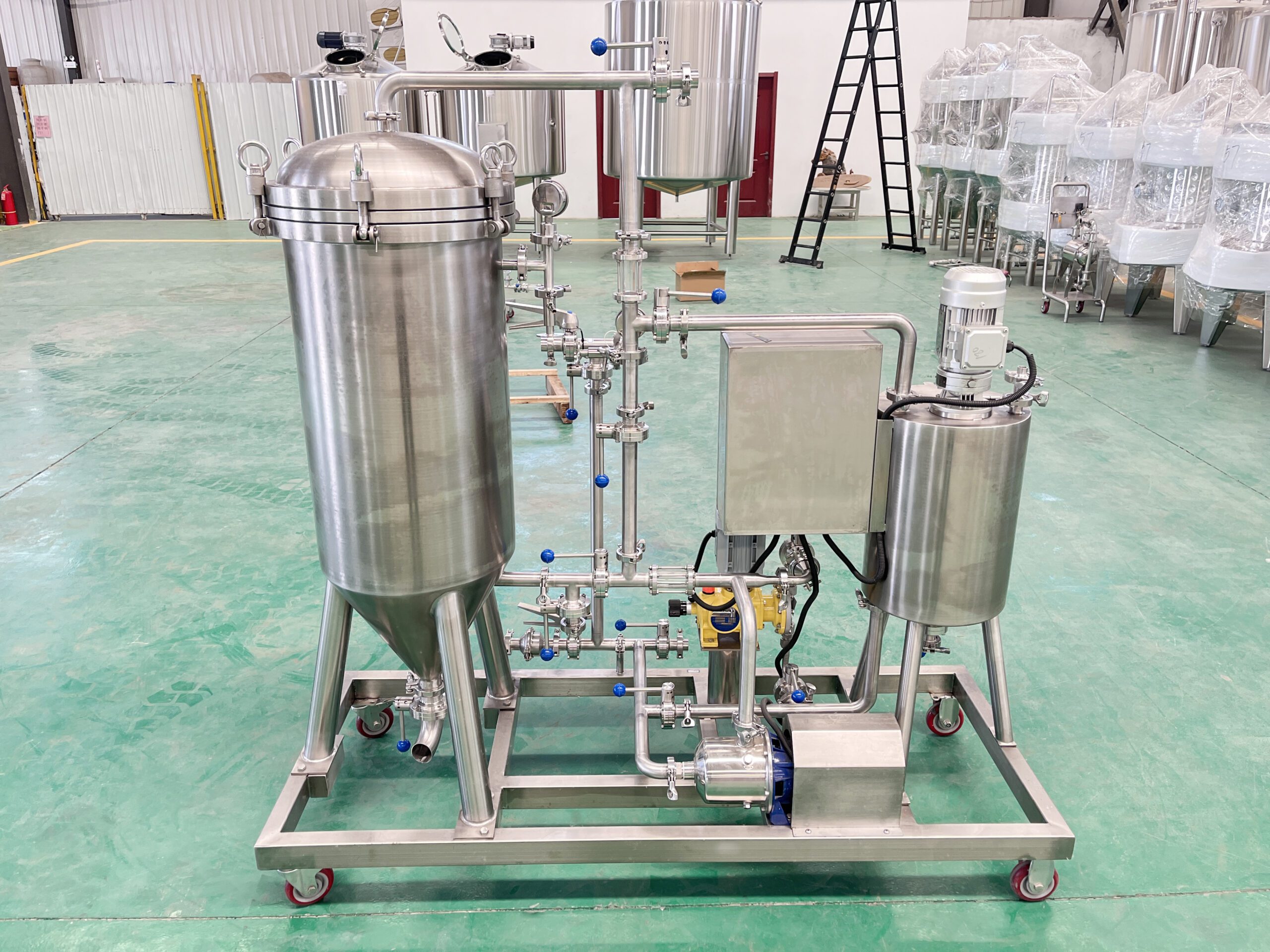 Used Diatomaceous Earth Filter