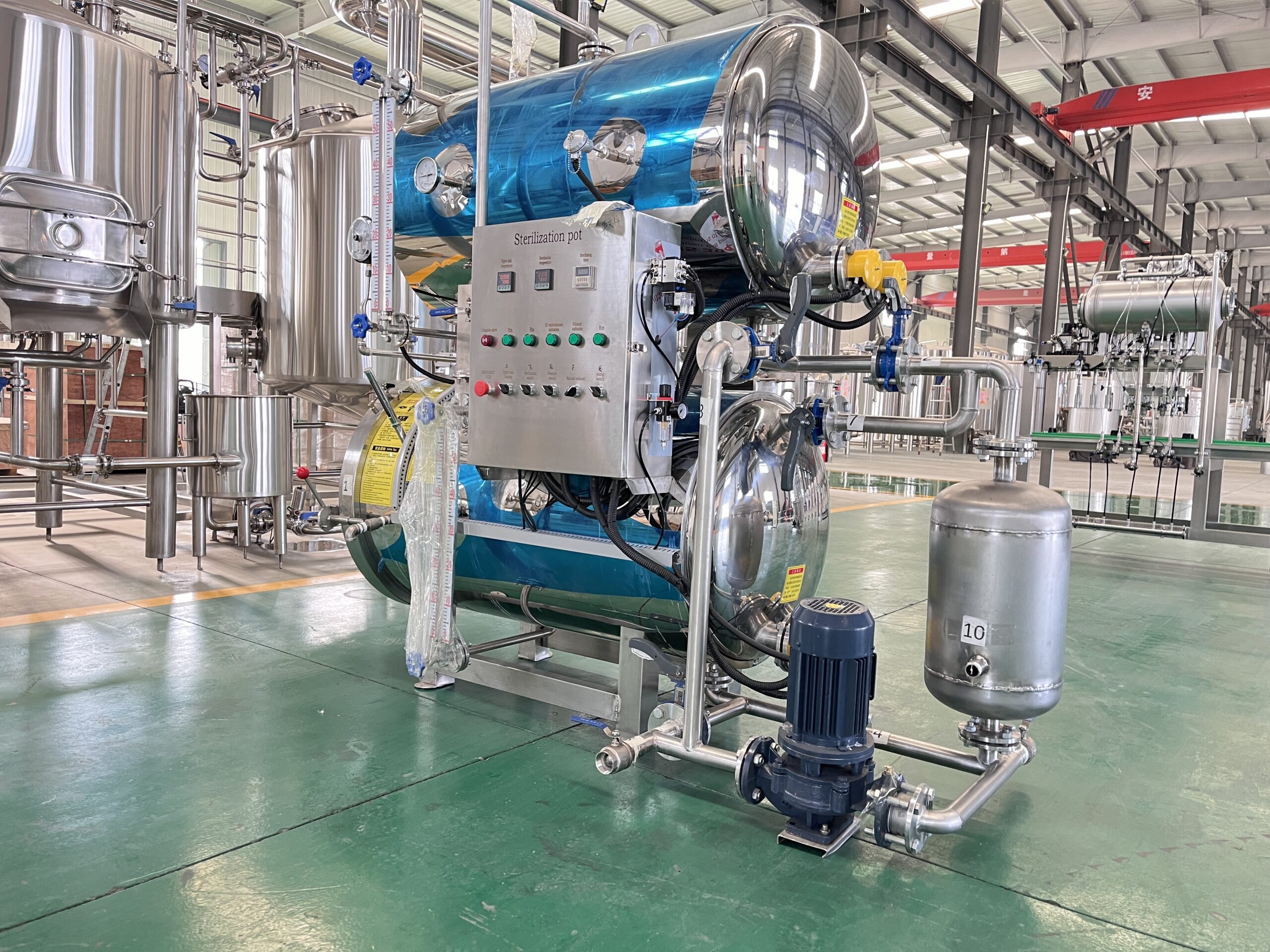 Used Sterilization Pot