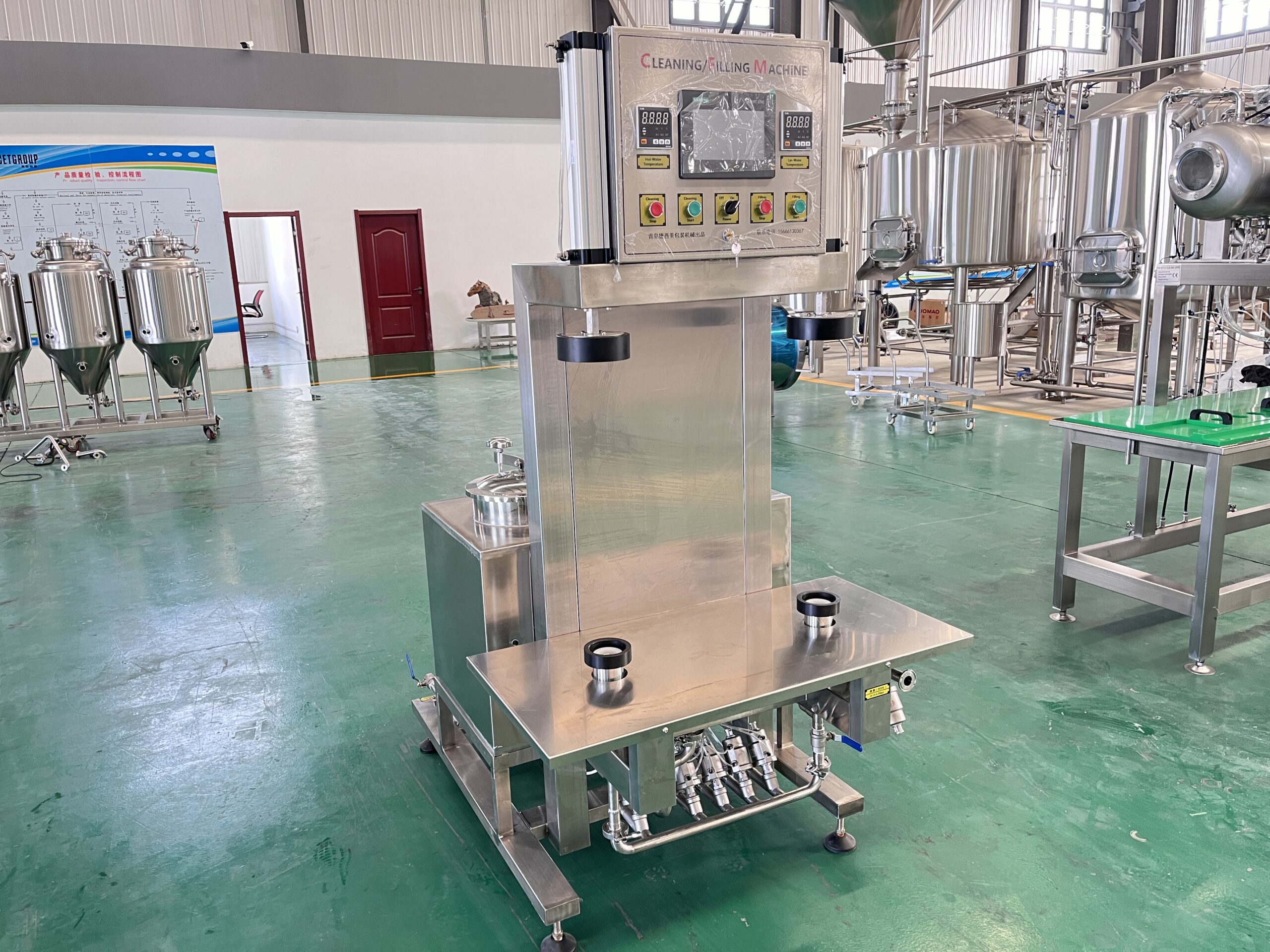 Used Filling and Cleaning Integrated Machine