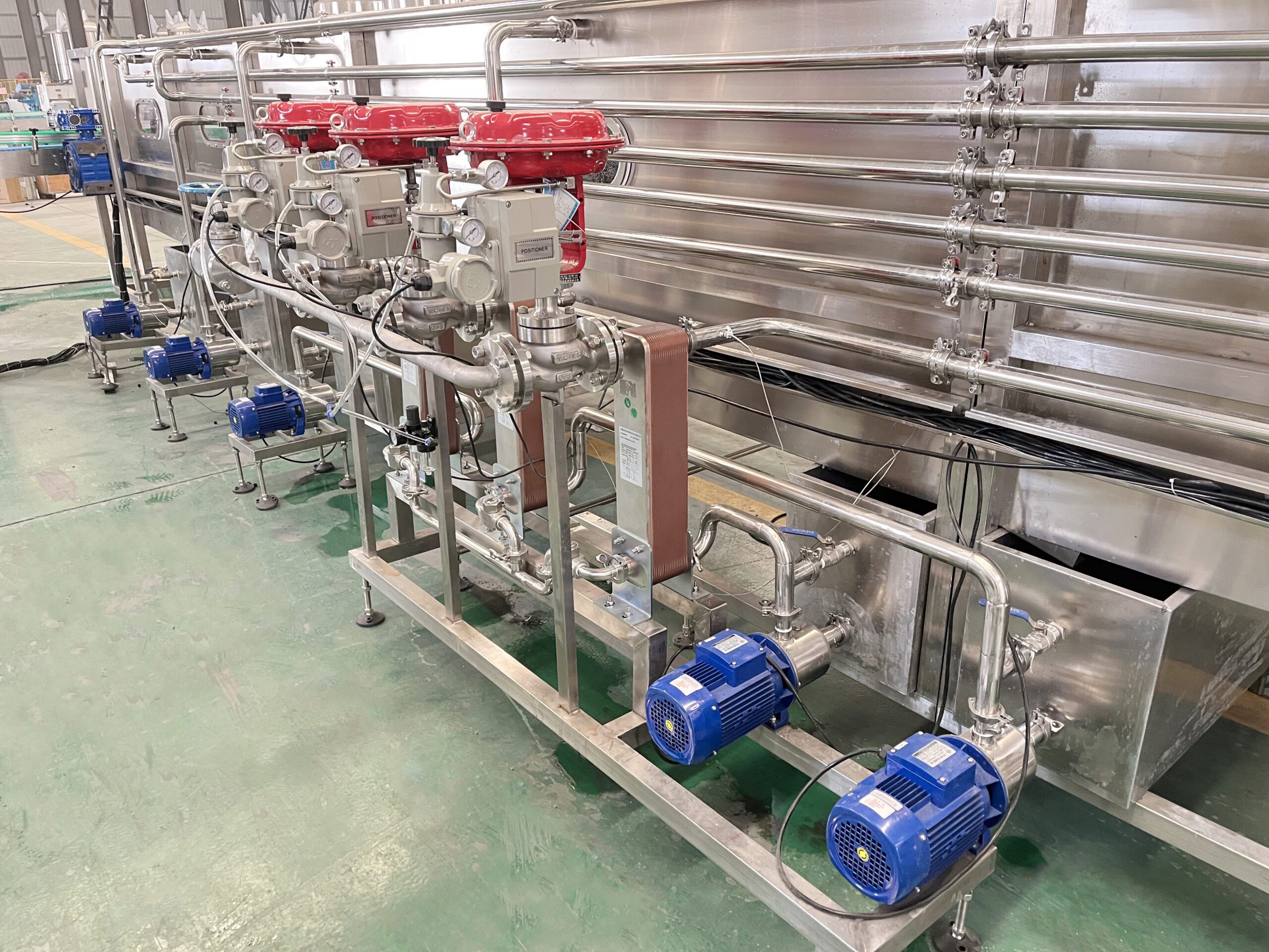 used Pasteurization tunnel