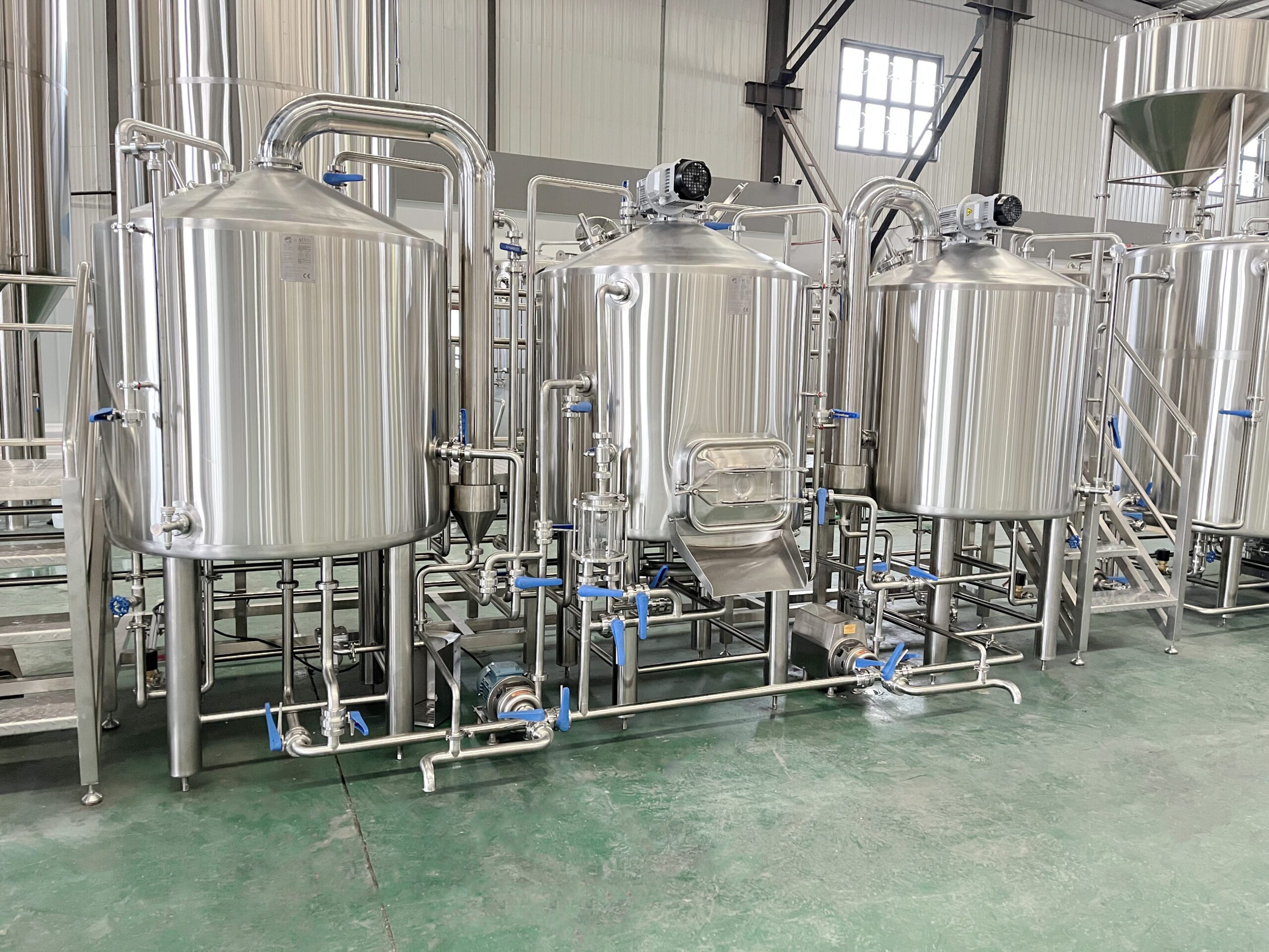 500L 3 vessel brewery equipment