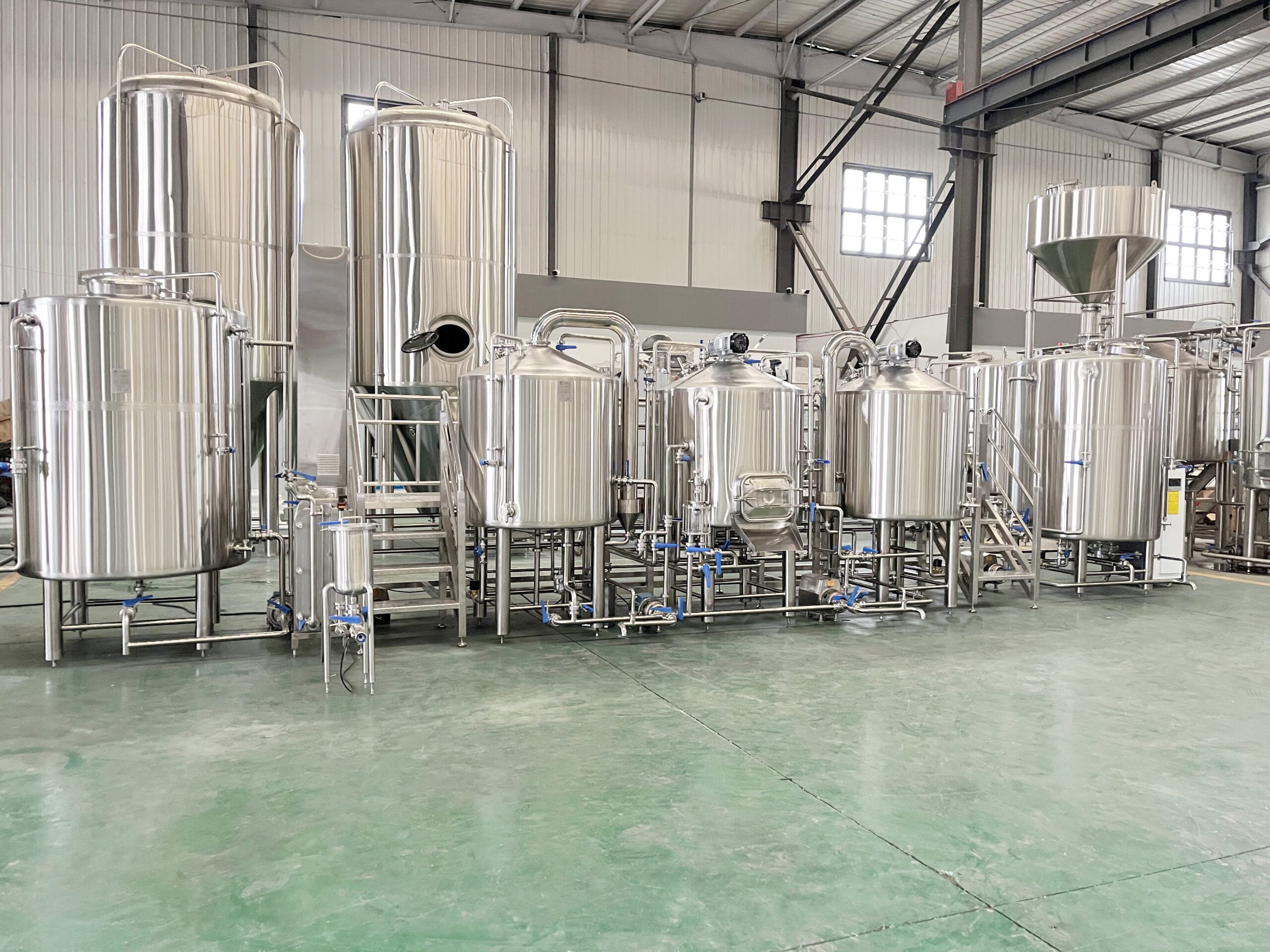 500L 3 vessel brewery equipment
