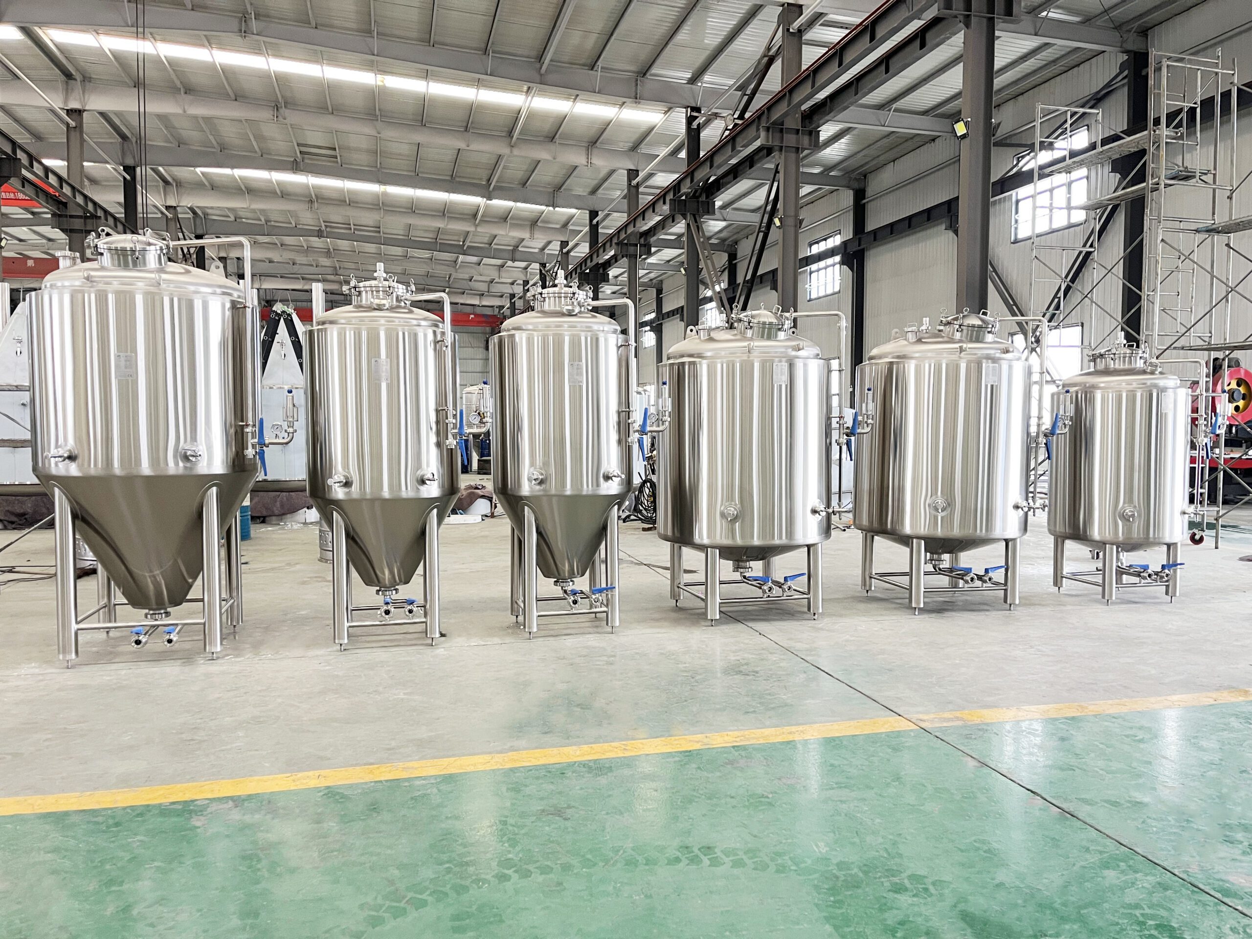 500L 3 vessel brewery equipment