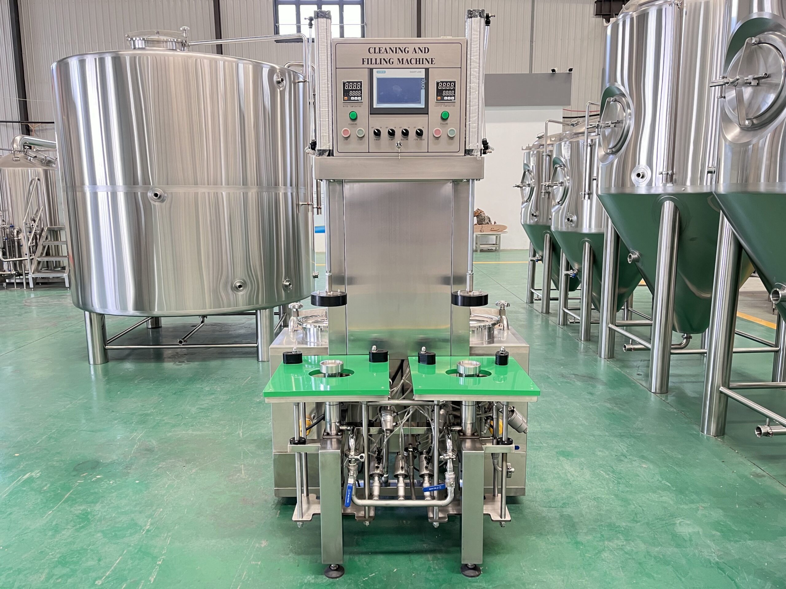 Double Head Keg washer