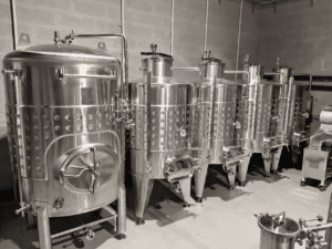 图片8 3 Wine Fermentation Tanks
