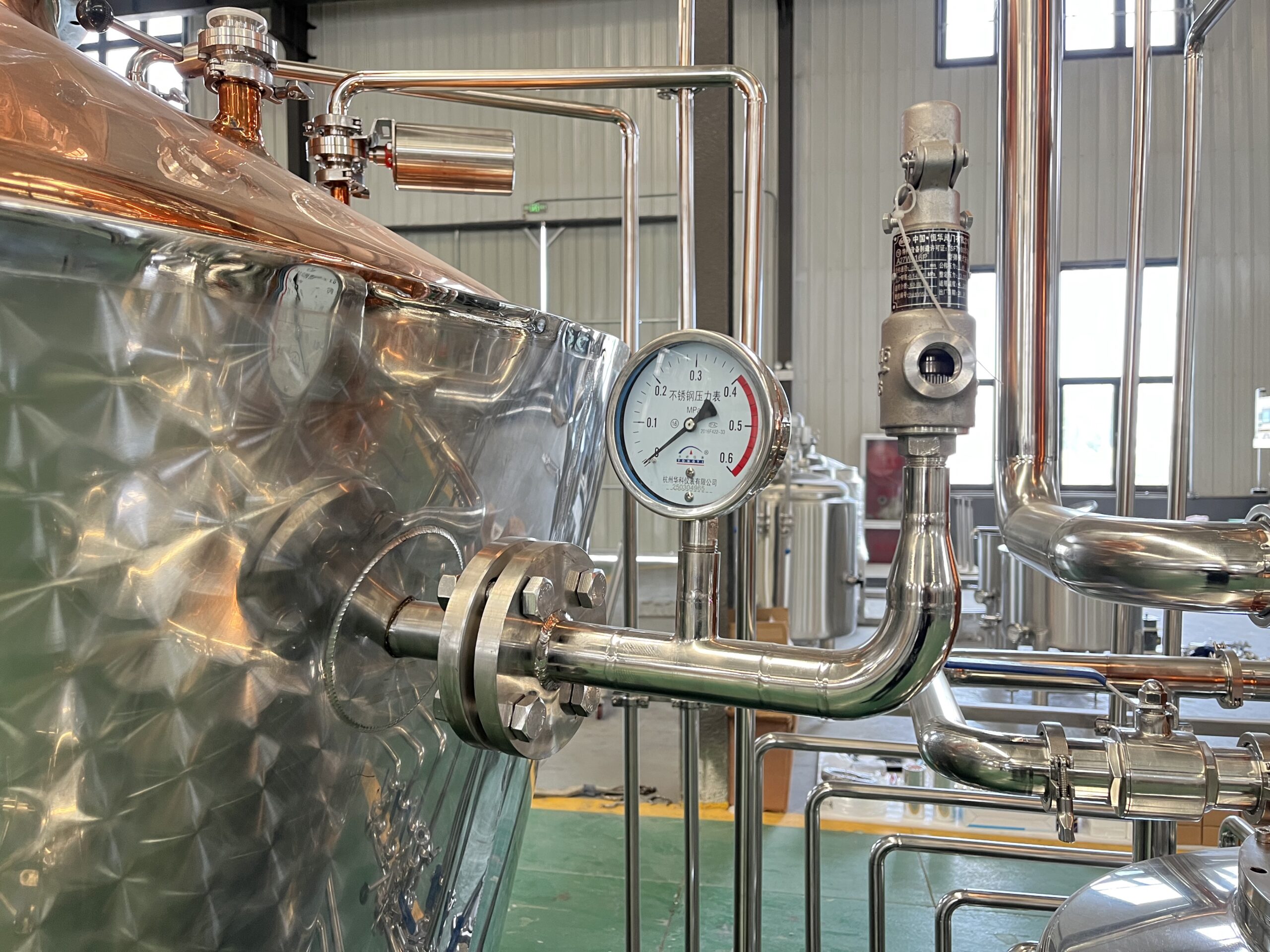 used 5000L distillery equipment