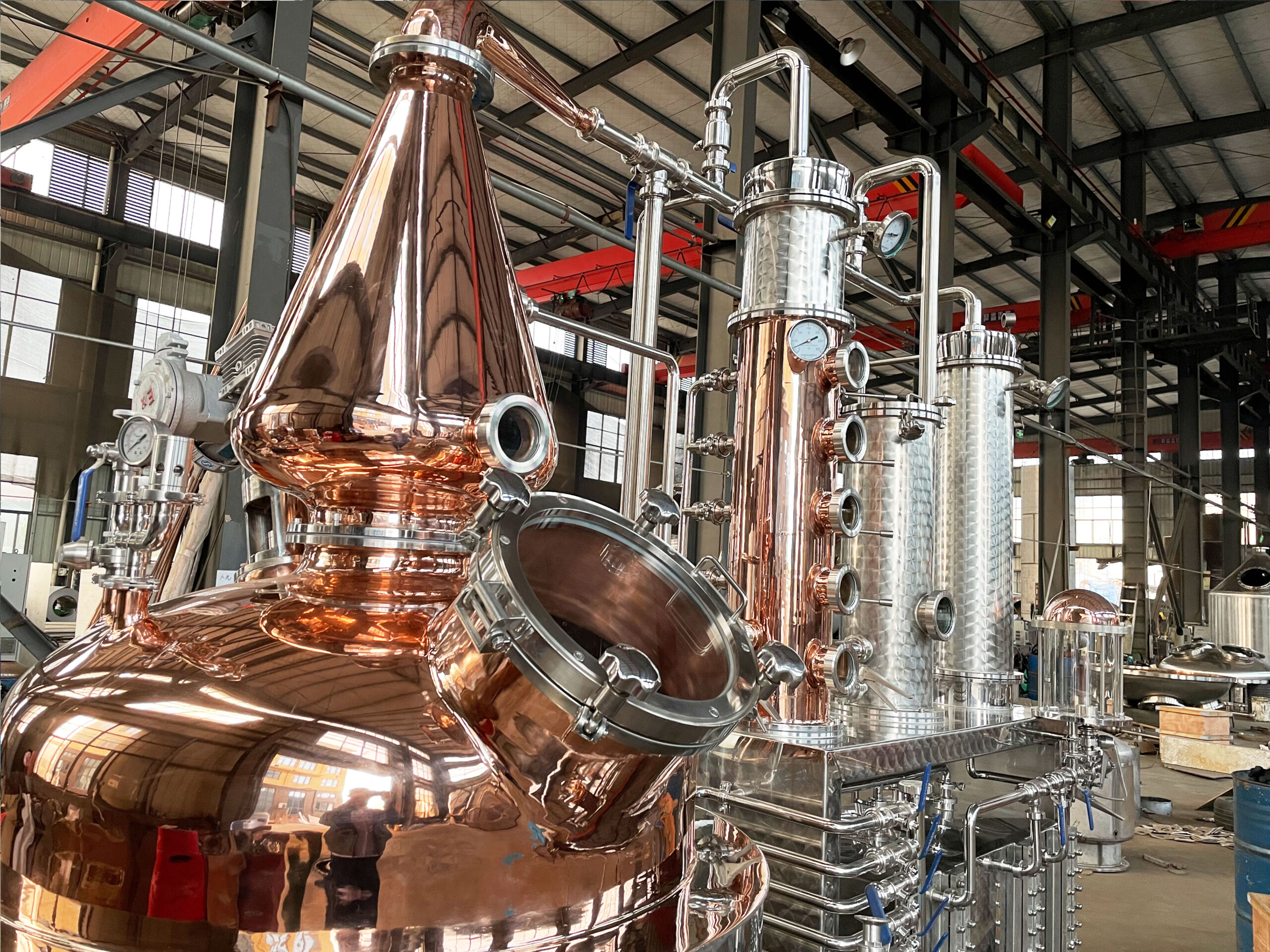 Used 800L distillery equipment