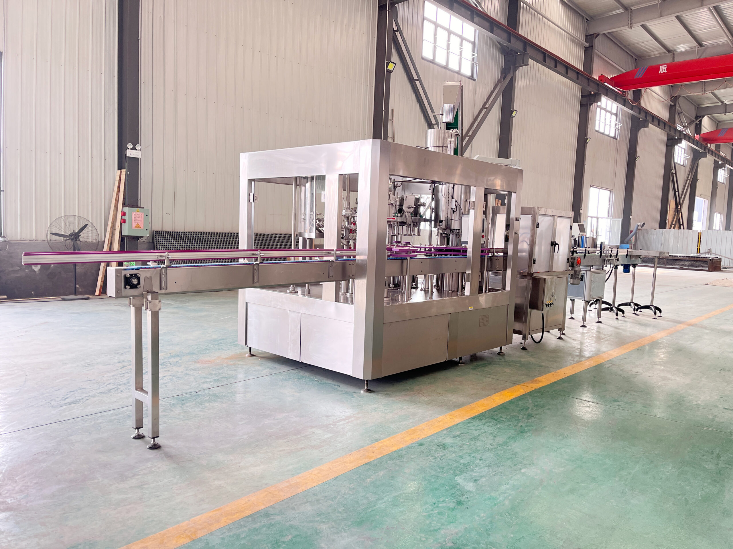 Used Bottle Automatic Filling Line