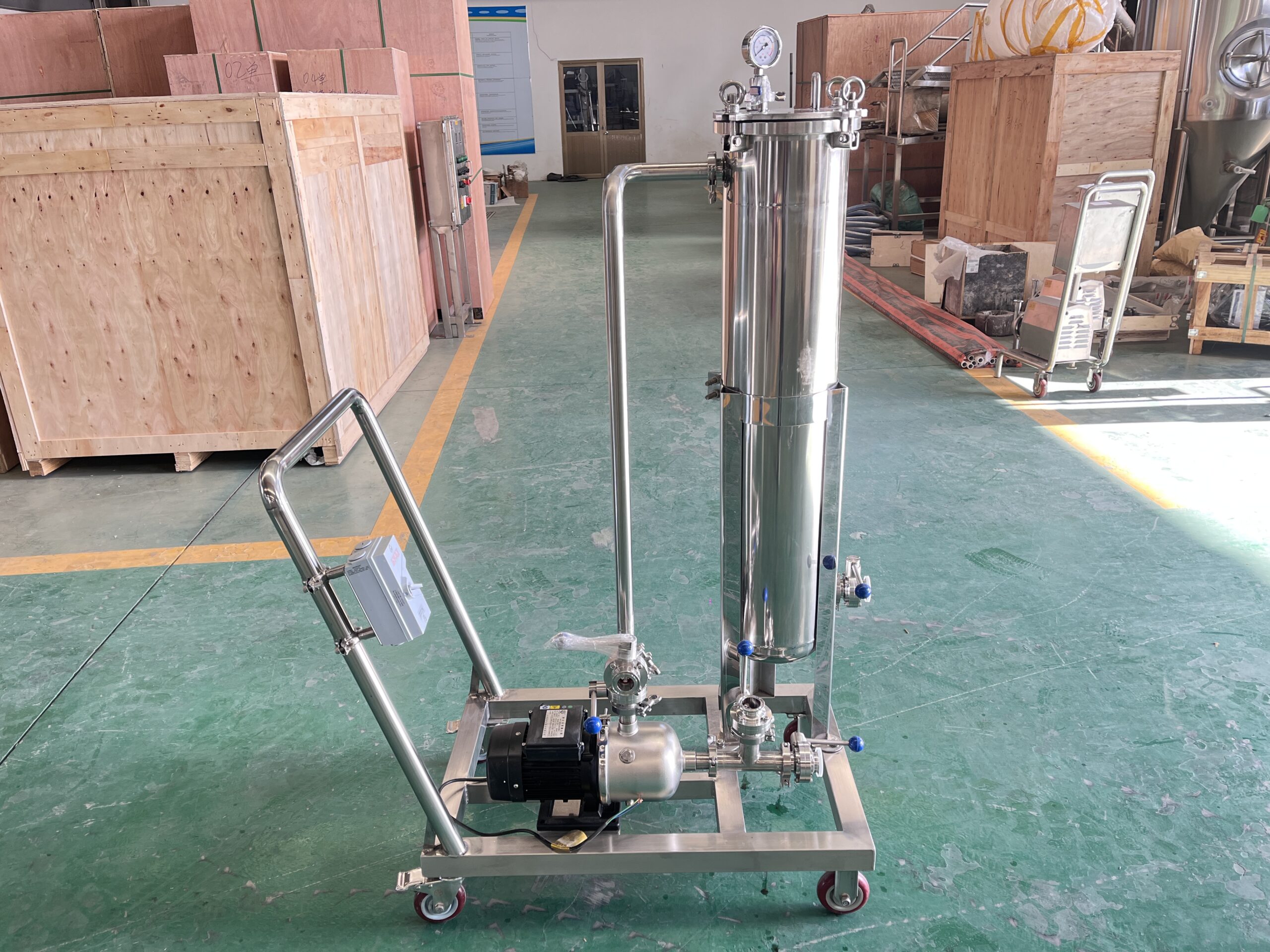 Used Bag Filter Machine