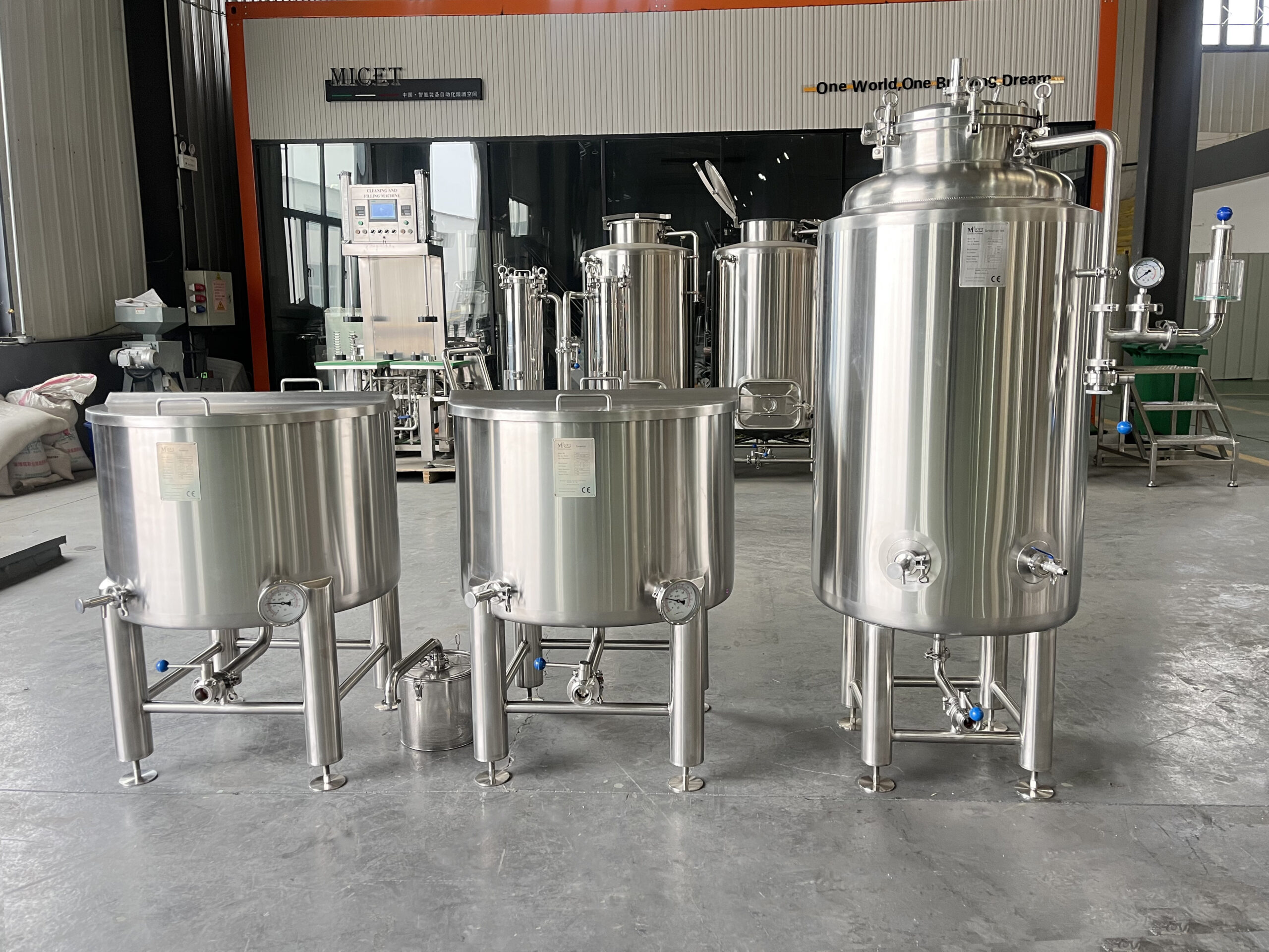 Used 200L Kombucha Equipment