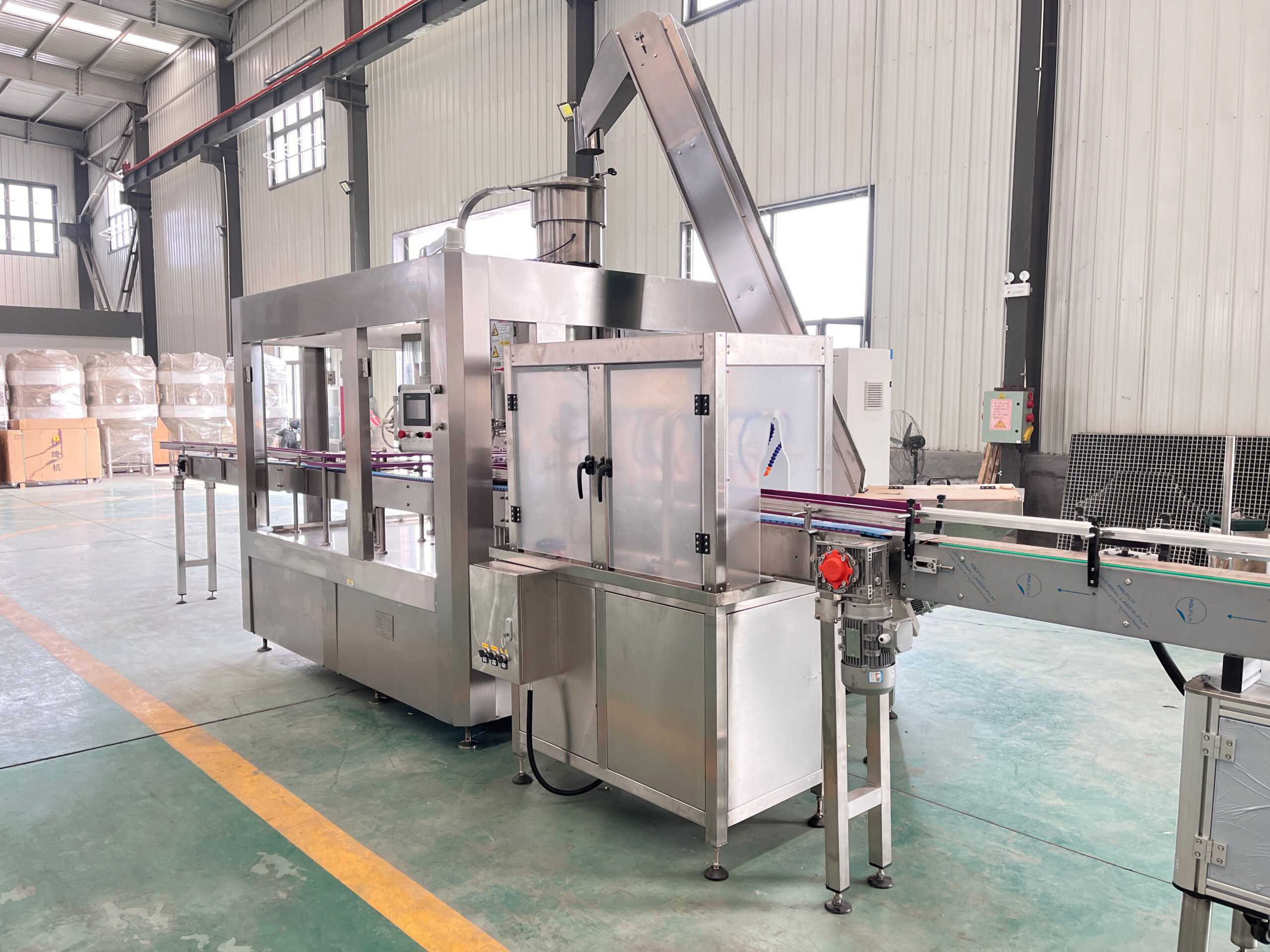 Used Bottle Automatic Filling Line