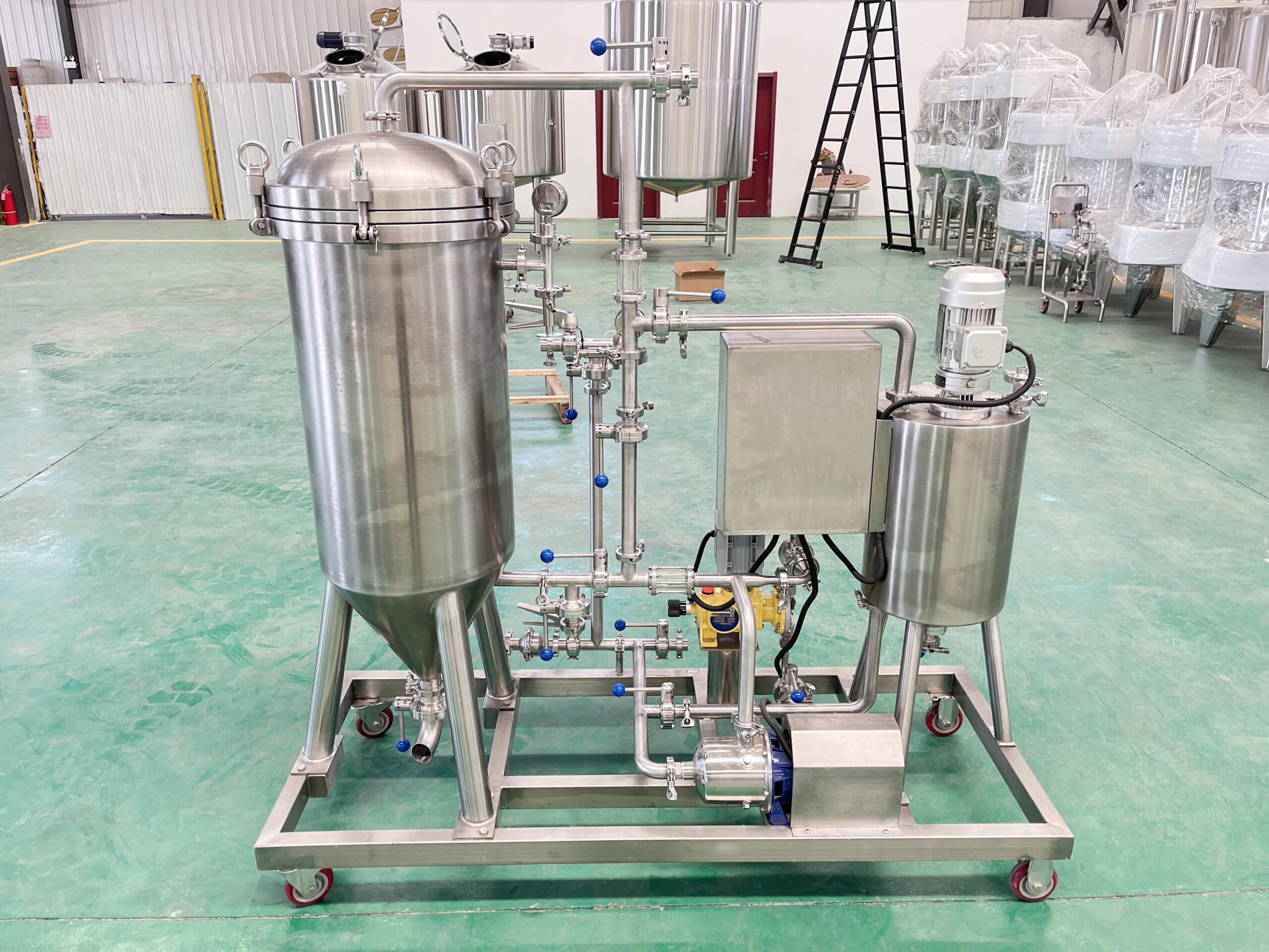 Used Diatomaceous Earth Filter