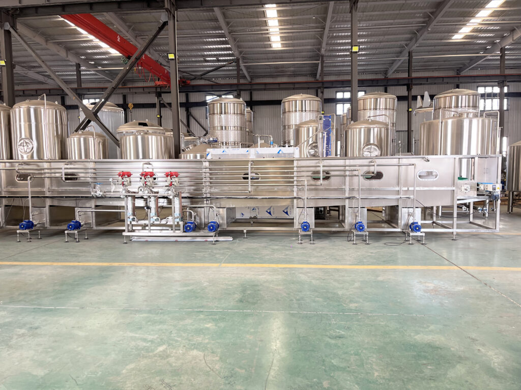 used Pasteurization tunnel