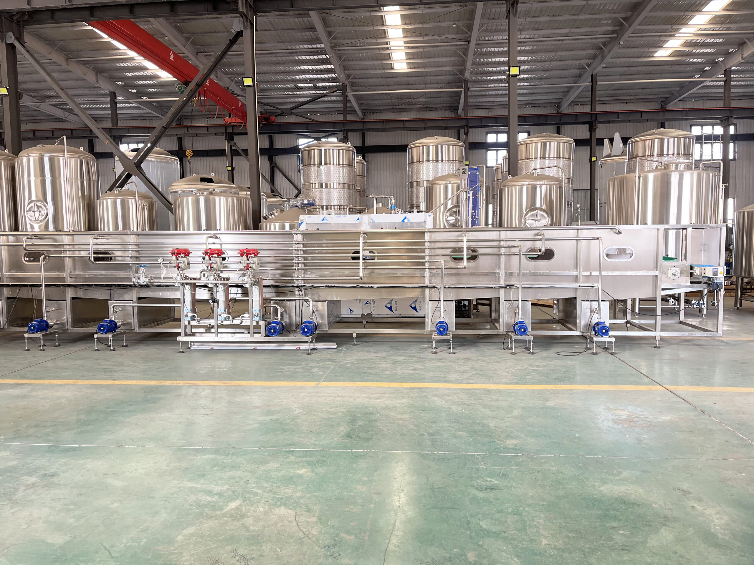 used Pasteurization tunnel
