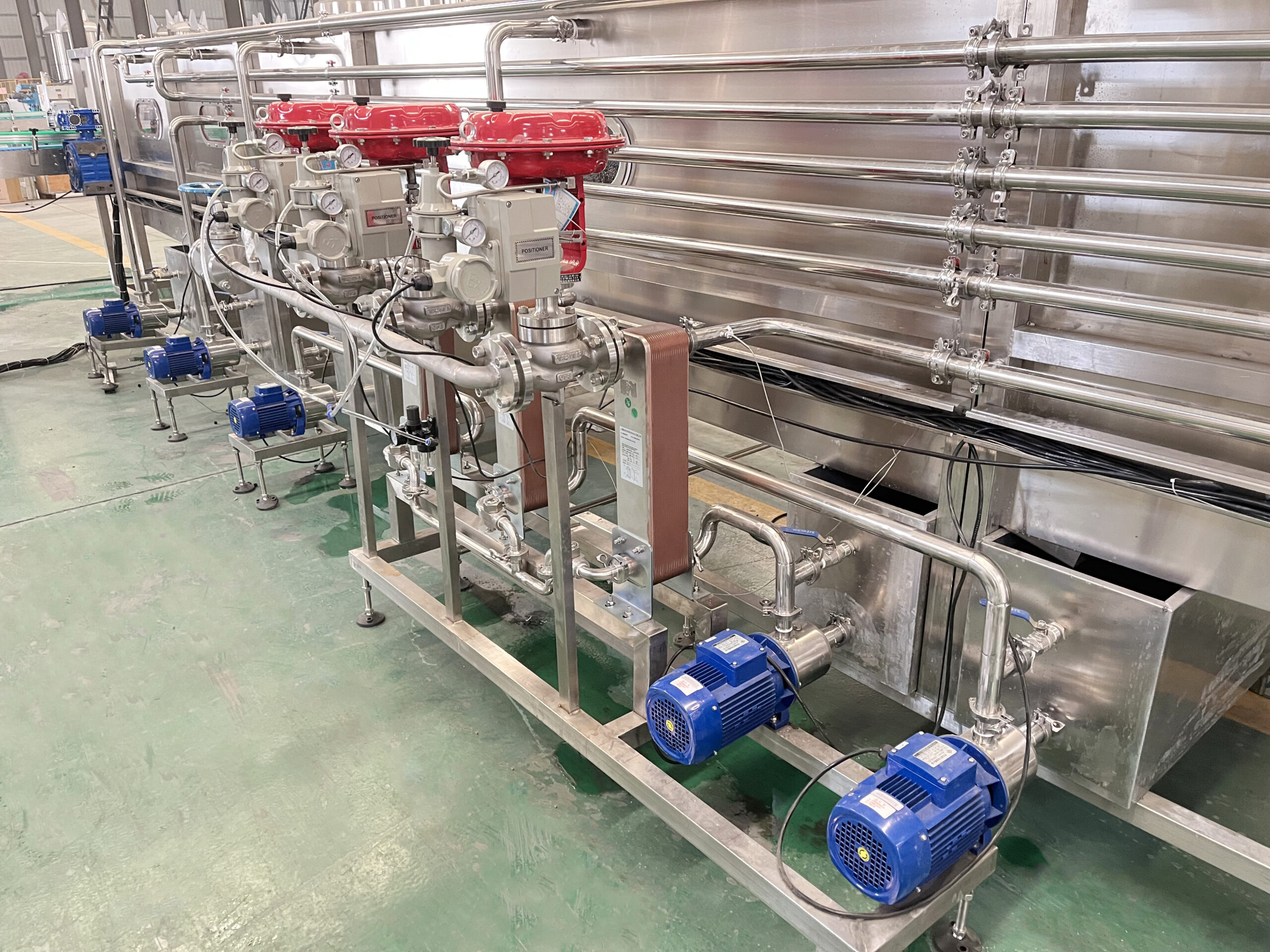used Pasteurization tunnel