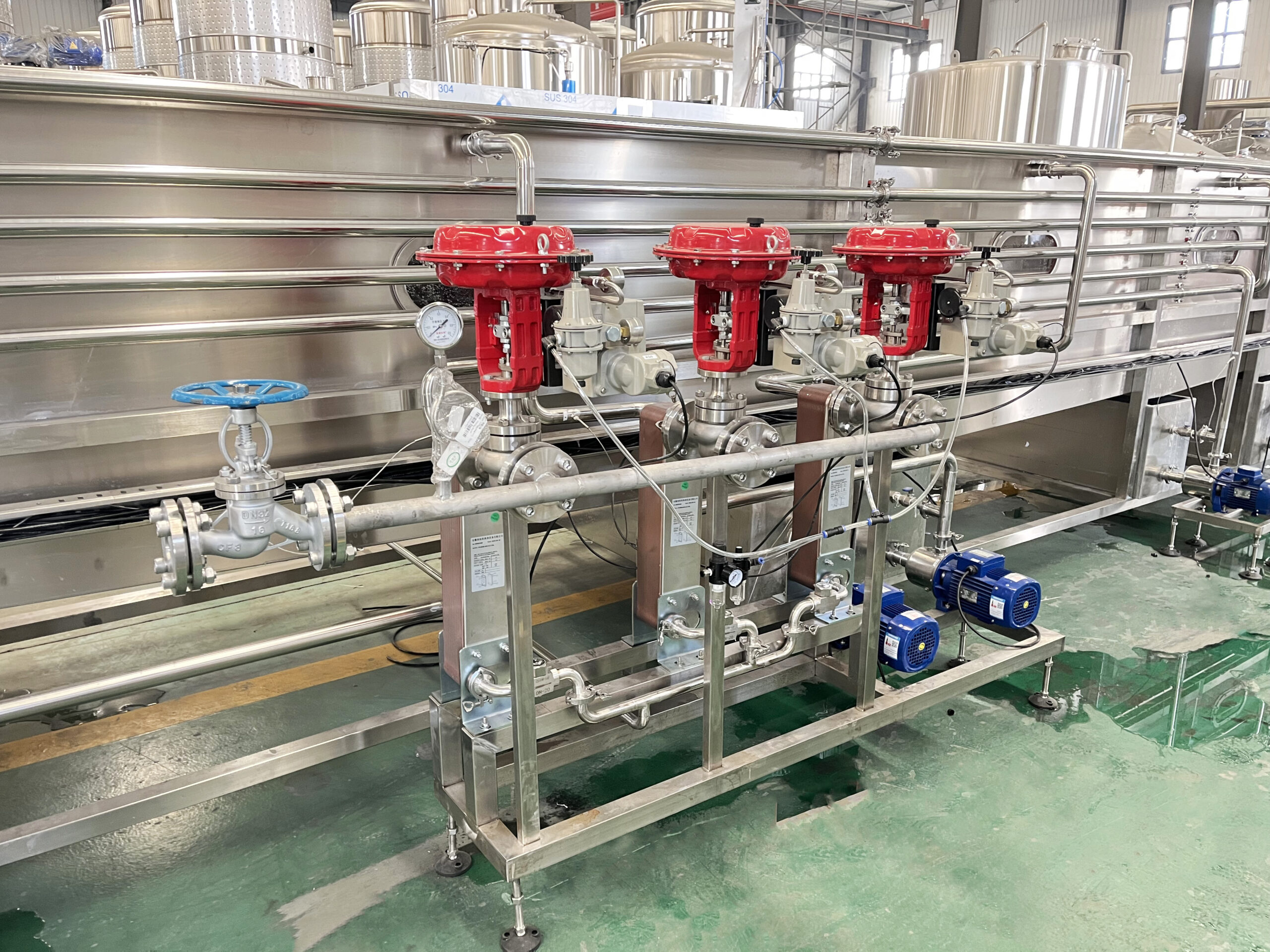 used Pasteurization tunnel