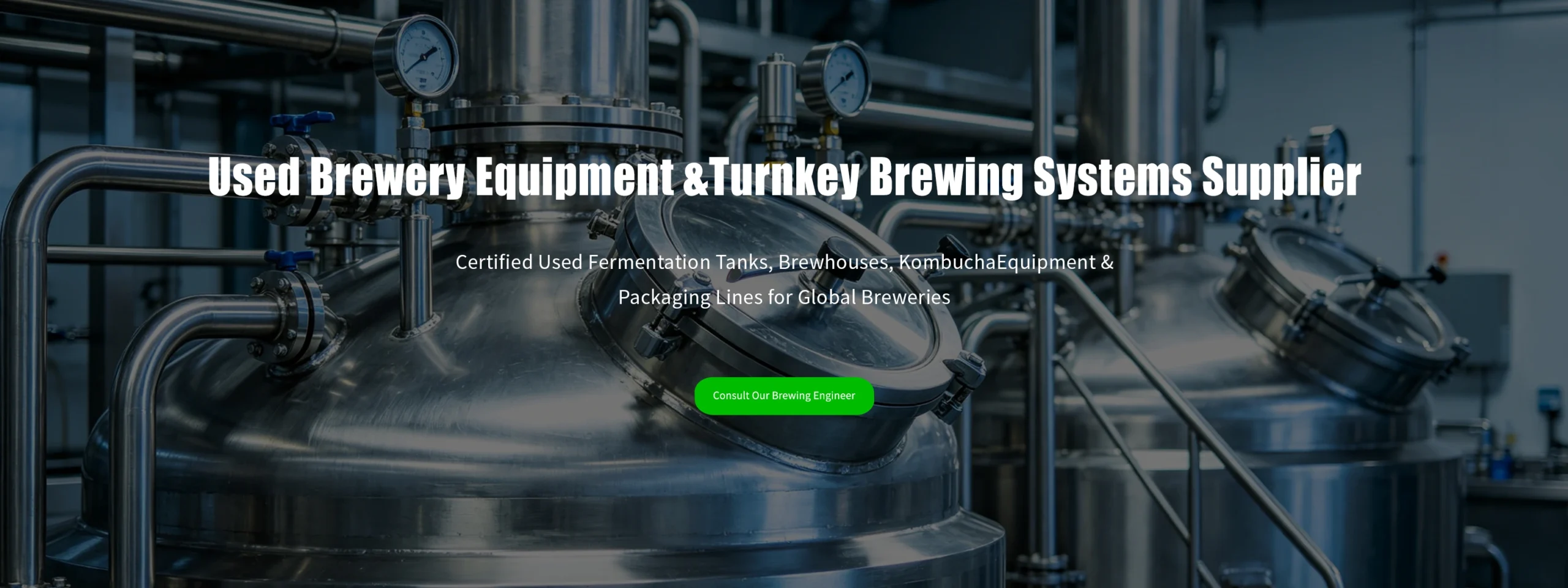 Used-Brewery-Equipment-&Turnkey-Brewing-Systems-Supplier